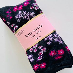 KATE SPADE 3 Pair Crew Socks NWT